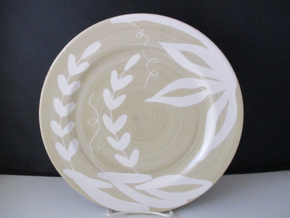 PRESENT TENSE BATIK DINNER PLATE 11" - 1305G