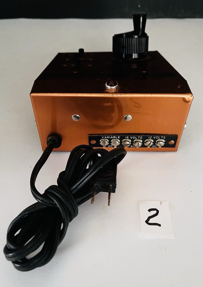 MRC Throttle Pack HO Train Control Model 500 With Box - TESTED WORKS