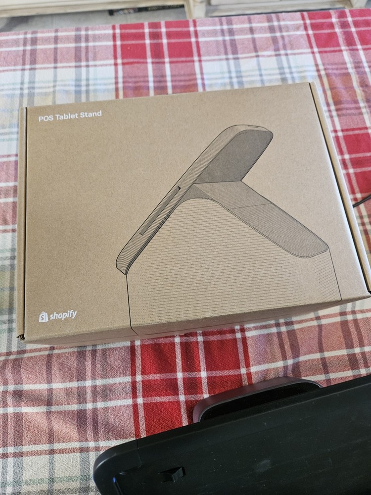 Shopify POS Register System - Stand Tablet Case, Dock, Tap & Chip, Mount Kit