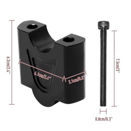 2" Handlebar Risers Compatible with Indian Scout Bobber Sixty 2015-2026 Models