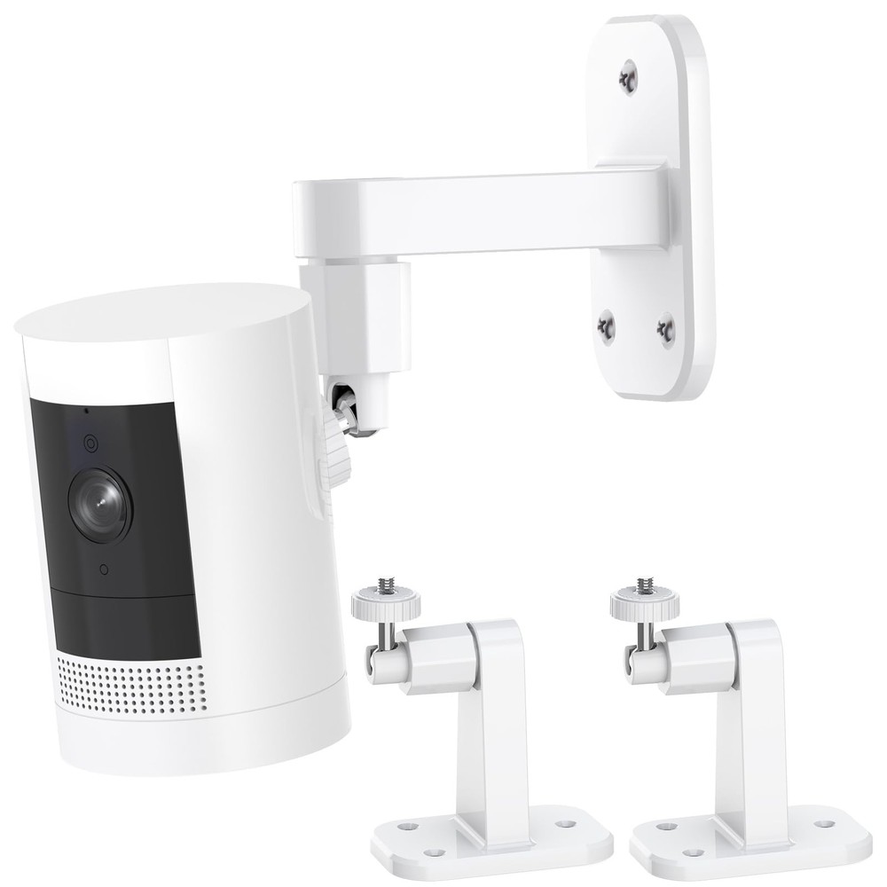 2Pack Ring Camera Wall Mount,Compatible with Mount 2P, White