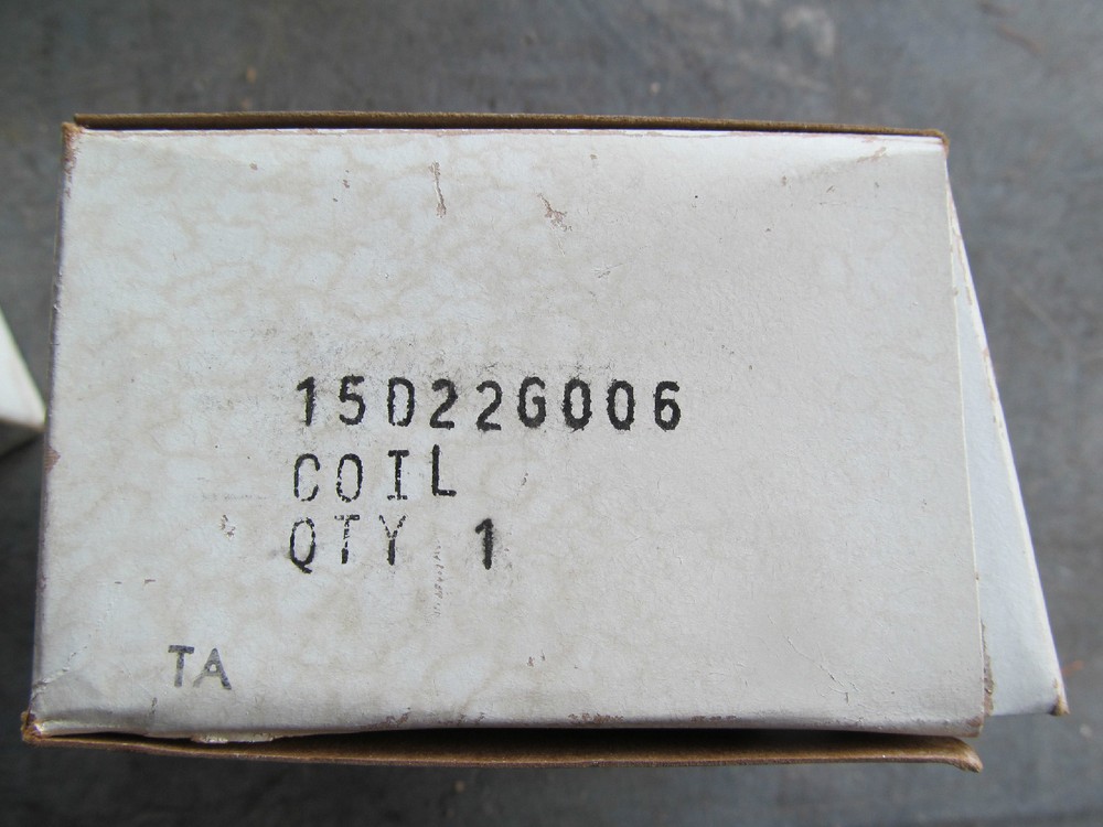 General Electric Coil 15D22G006 600 V