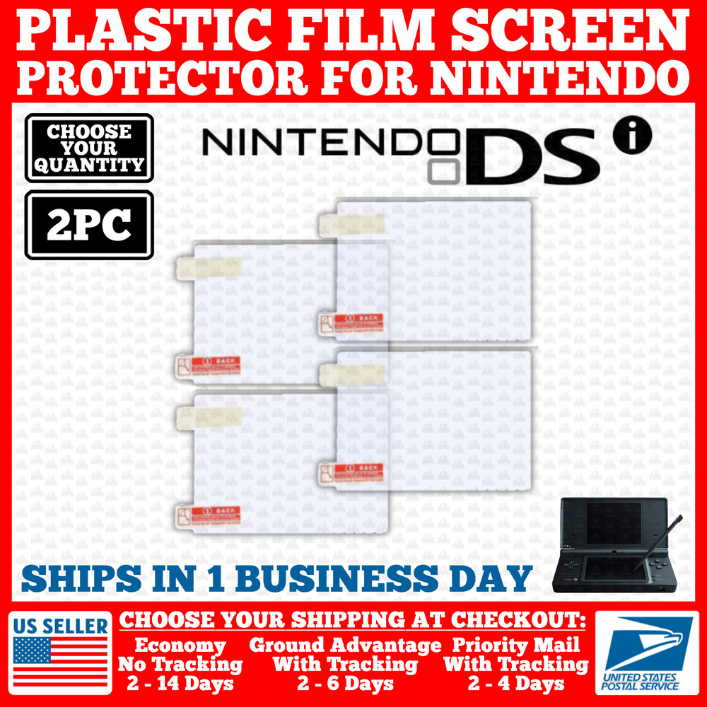 Film Plastic Screen Protector For Nintendo DSi NDSi Model Console