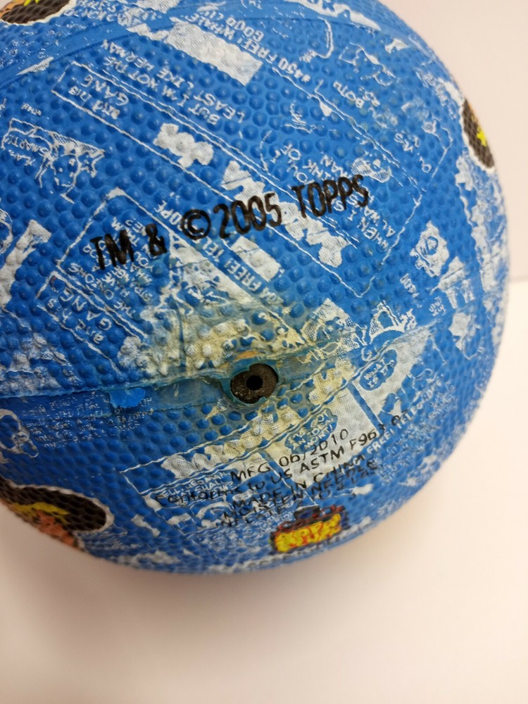 Bazooka Joe Advertising Rubber Ball