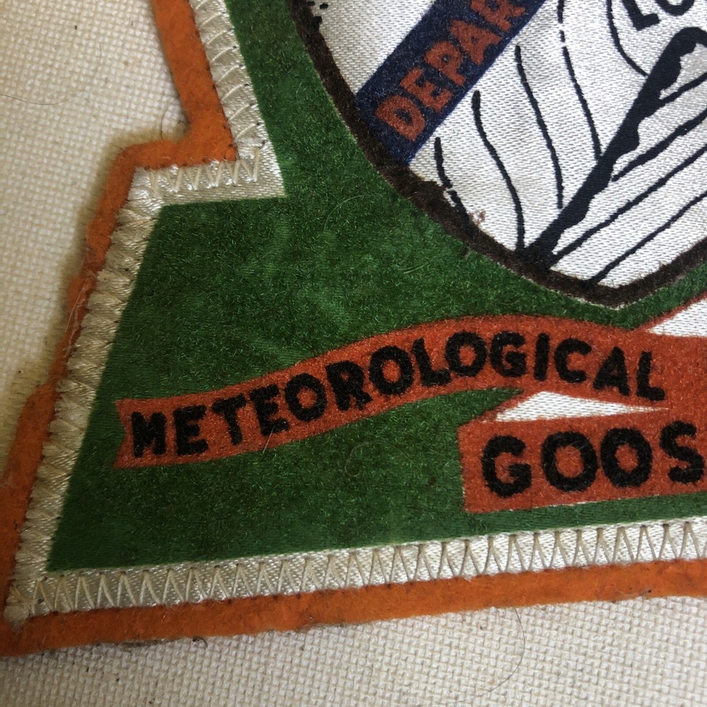 WW2 METEOROLOGICAL DIV. Canada GOOSE FLIGHT JACKET PATCH WWII