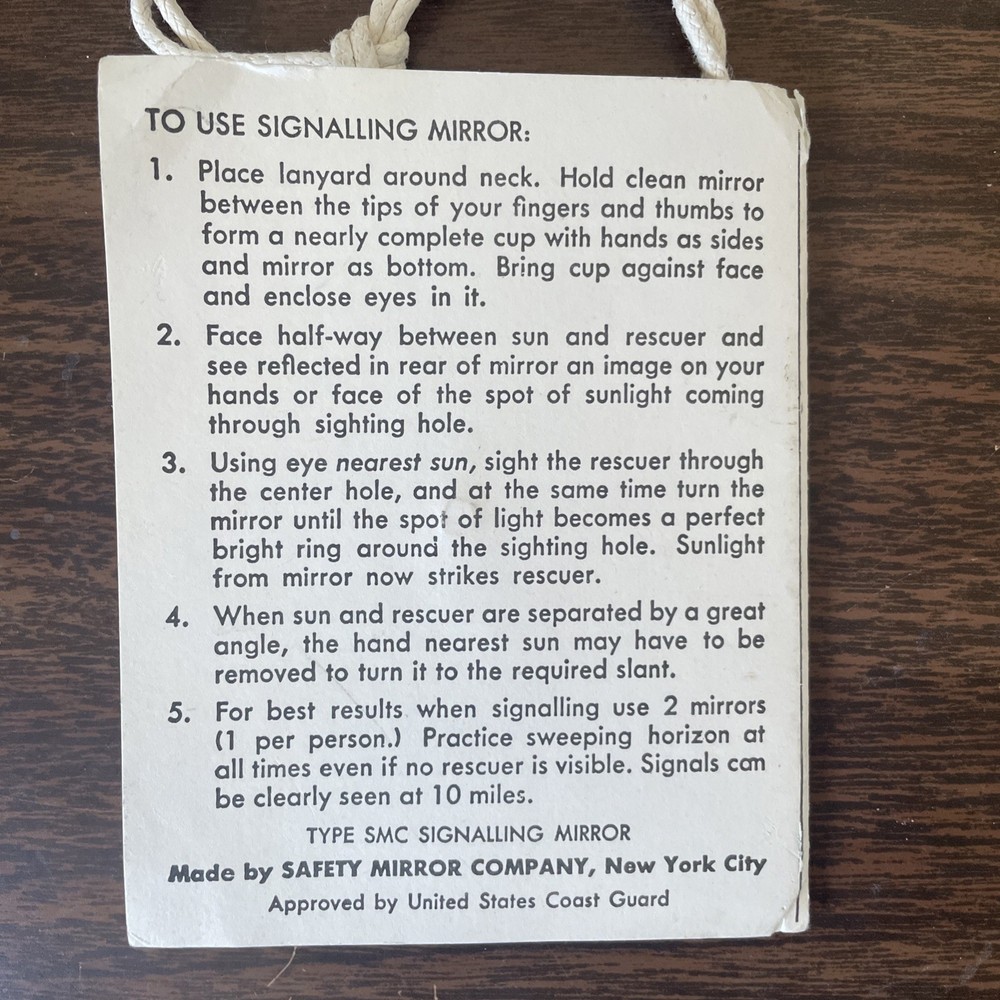 Type SMC Signalling Mirror