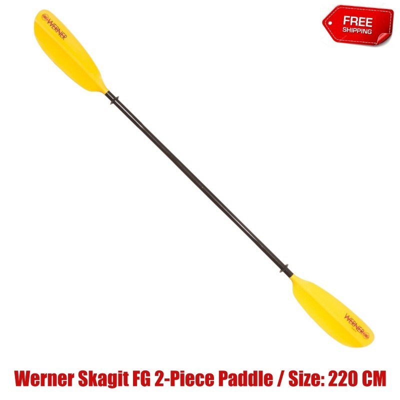 Werner Skagit FG 2-Piece Paddle / Size: 220 CM