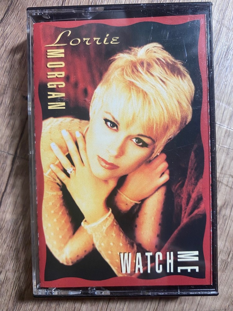 Lorrie Morgan Watch Me Cassette 1992 BMG Music