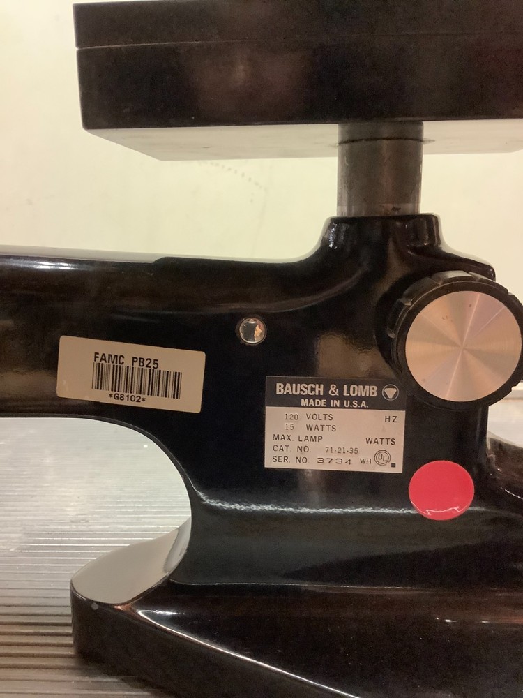 Bausch and Lomb Opthalometer