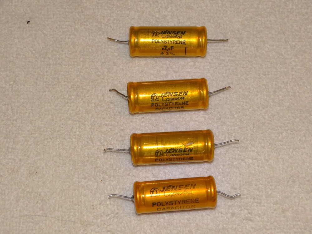 1 x Jensen Capacitor Pull .2 uF 100wvdc (4 Available)
