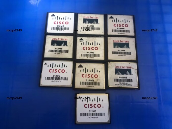 10PCS  Cisco 512MB Compact Flash CF card Memory card
