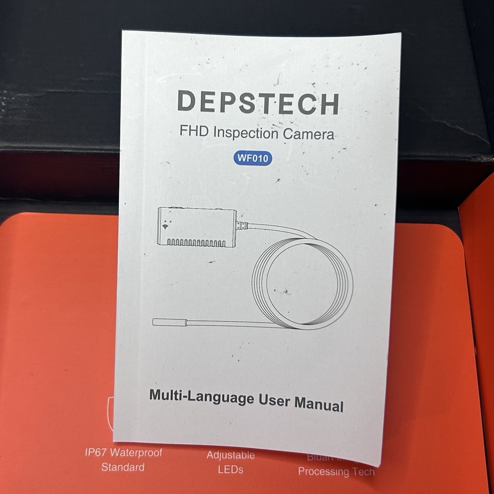 Depstech Professional Industrial Endoscope Please Read Description