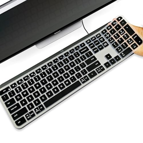 Premium Ultra Thin Silicone Keyboard Logitech MX Translucent black