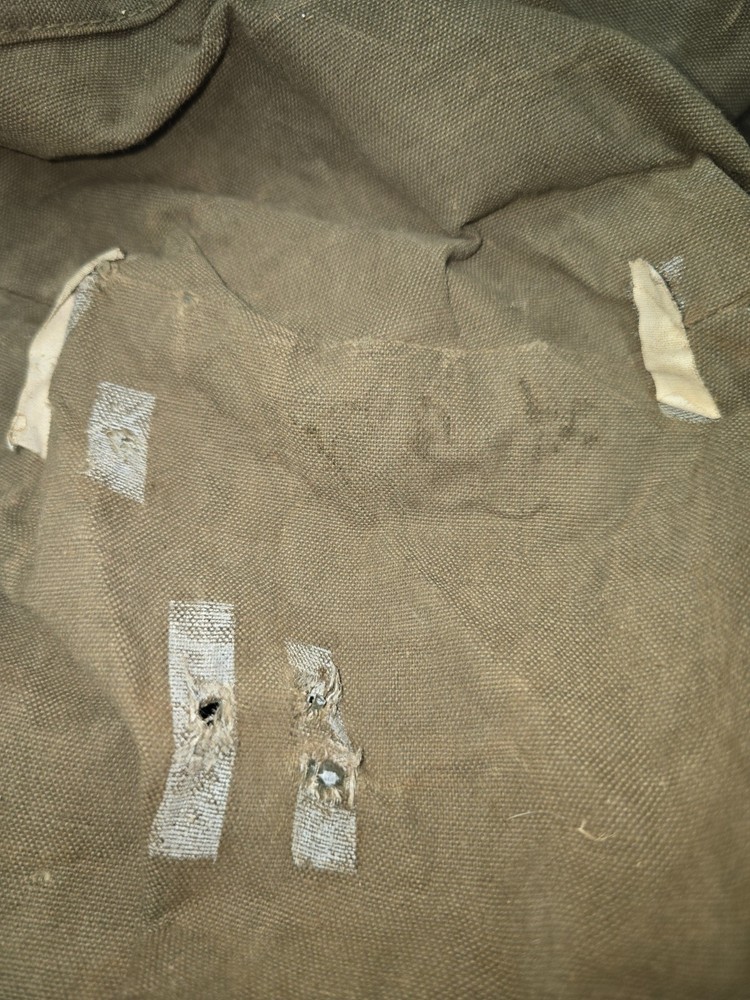 WWII USAAF Rubber Lined Flight Bag