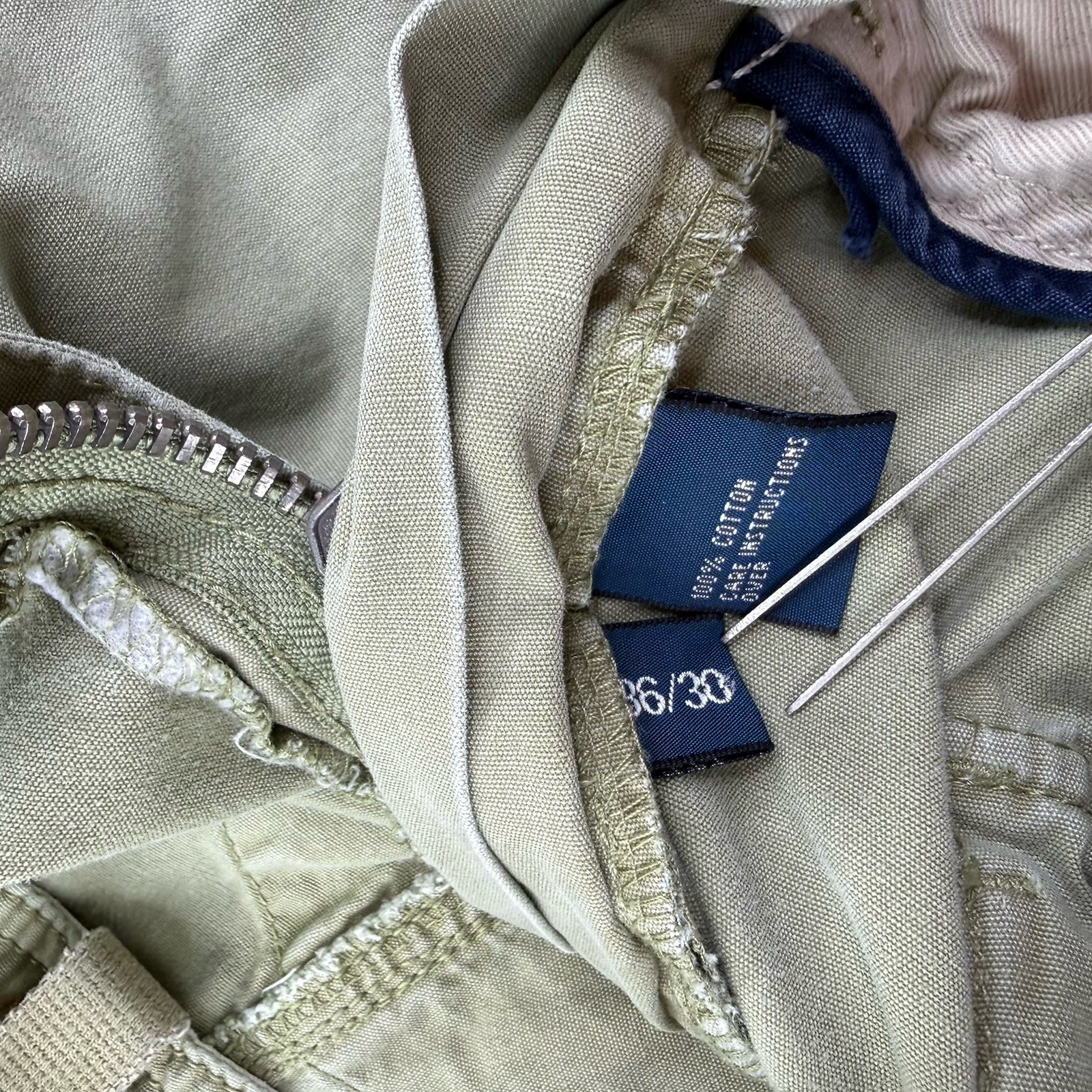 Vintage Polo Ralph Lauren Paratrooper Military Utility Cargo Aviator Pants 36x30