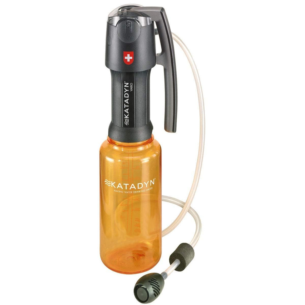 Vario Water Filter, Dual Technology Microfilter for Personal or Small Group Camp
