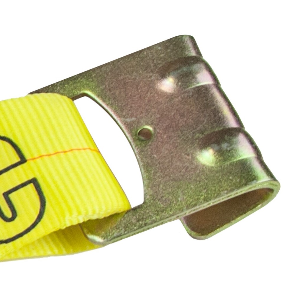 VULCAN Winch Strap - Flat Hook - 3" x 27', 10 Pack - 5000 lbs SWL