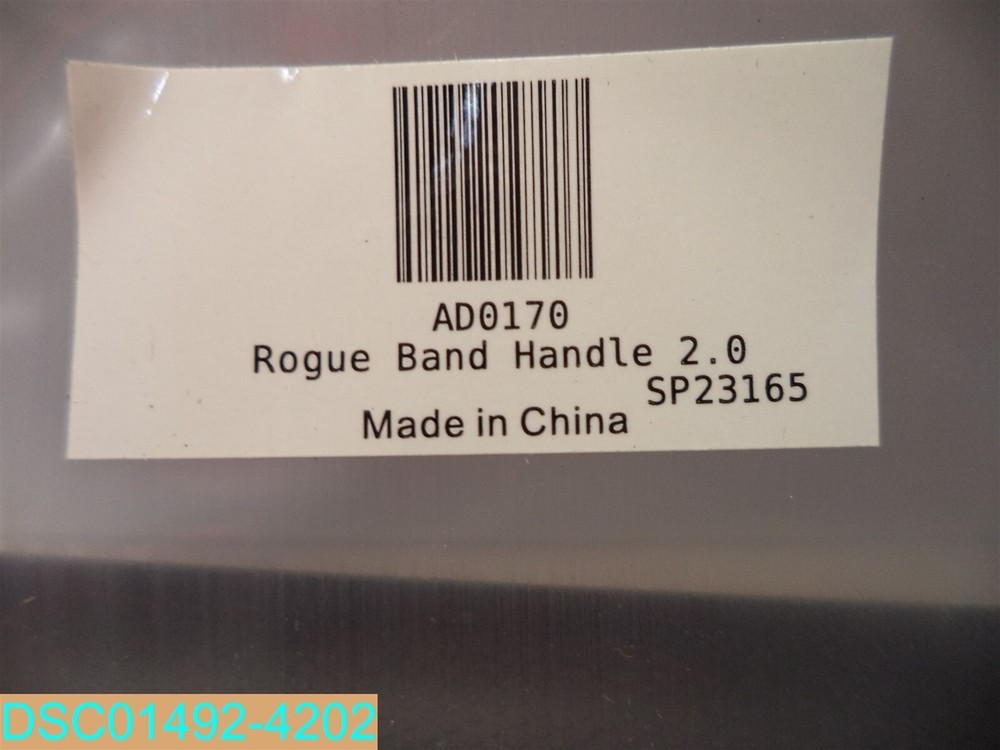 Rogue Band Handle 2.0 AD0170 SP23165 Single Unit Gray