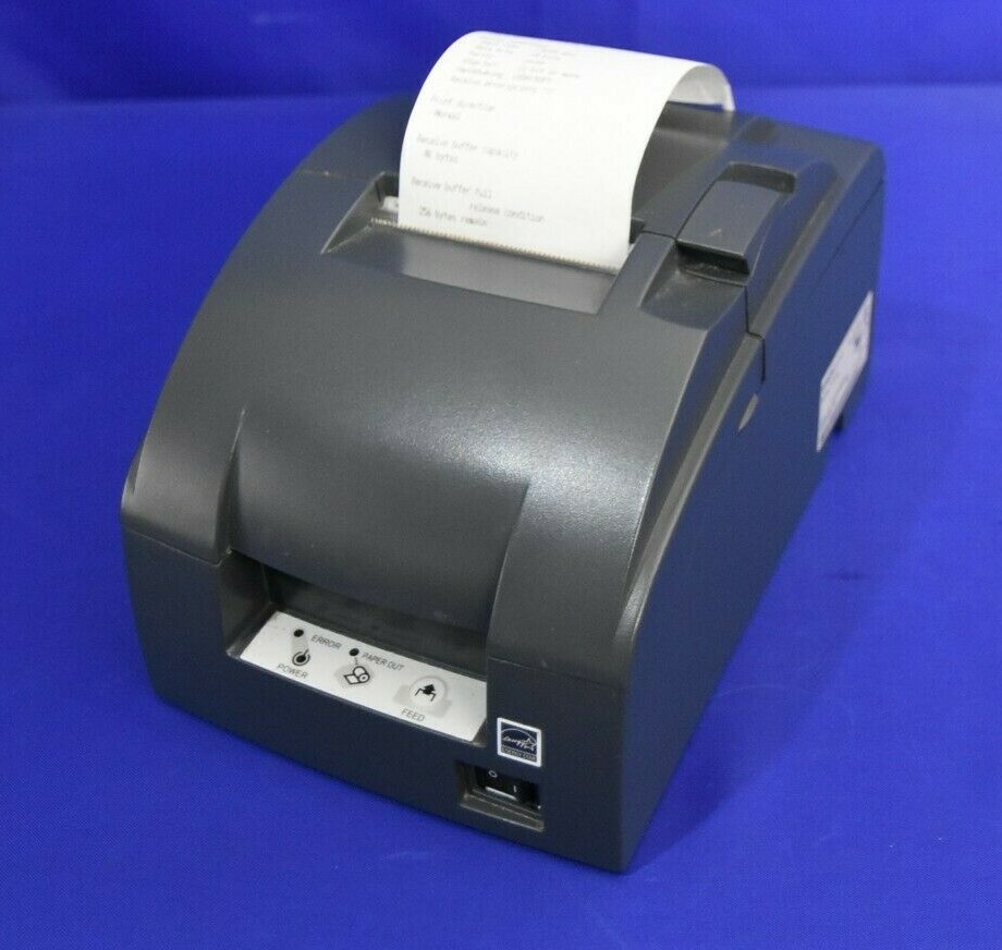3X LOT MICROS/EPSON IDN - TMU220B AUTO CUT KITCHEN PRINTER