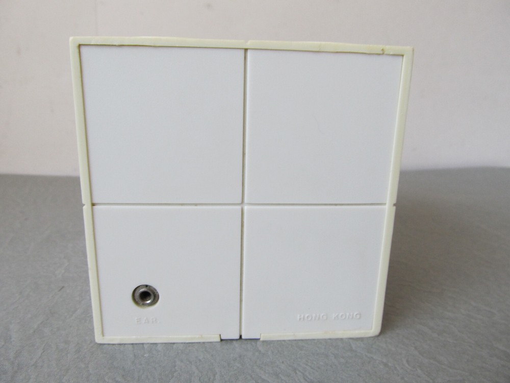 Vintage Kmart Cube AM Transistor Radio