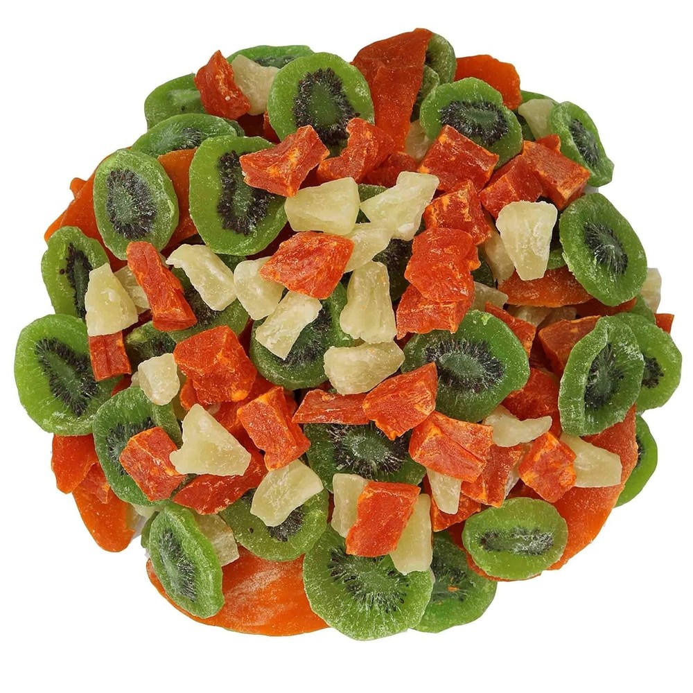 FirstChoiceCandy Dried Mixed Tropical Fruit (Papaya , Kiwi , Mango, Pineapple)