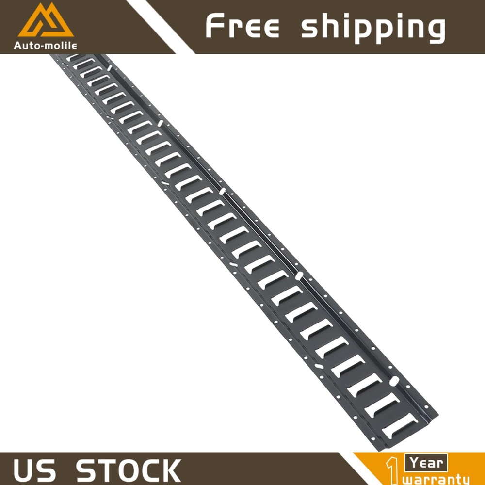5' E Track Rail Kit Portable Tie Down Multi Purpose Secure Steel 28 Pack Durable