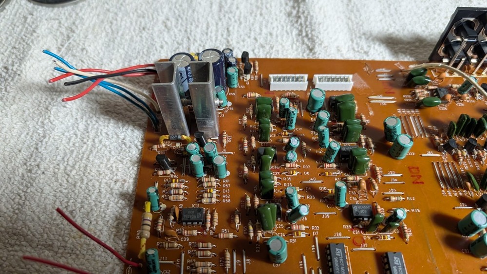 adc sound shaper equalizer Main Circuit Board.