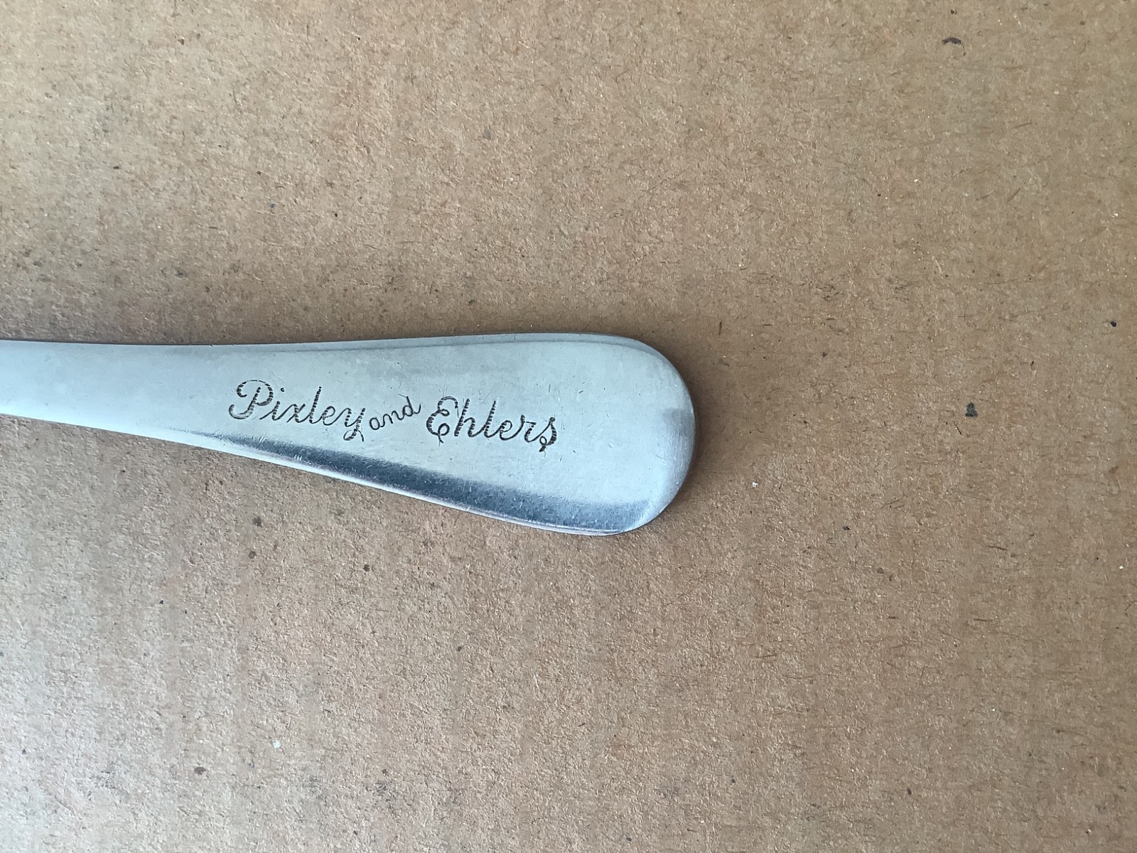 Vintage Pixley and Ehlers Restaurant Spoon