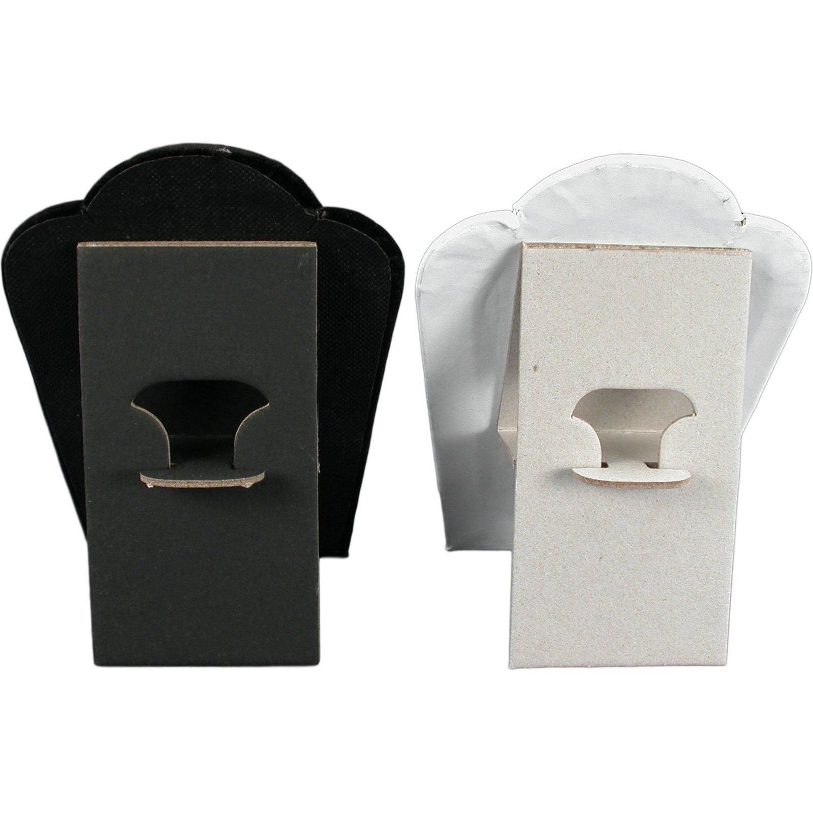 Black Velvet & White Jewelry Display 11 Pc Set Bonus