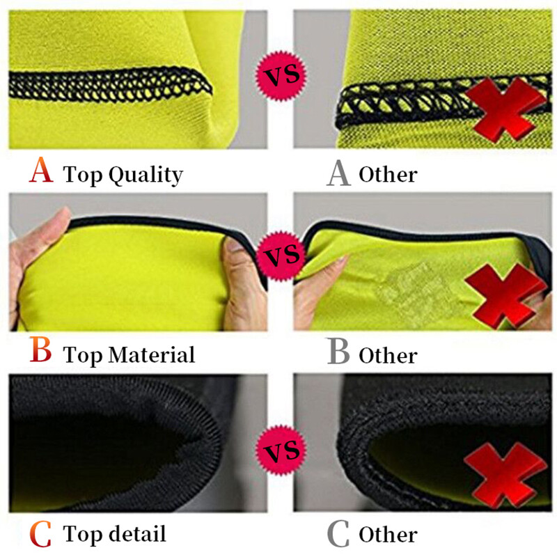 Men's Fat Burner Tummy Slim Body Shaper Neoprene Sauna Sweat Belts Waist Trainer