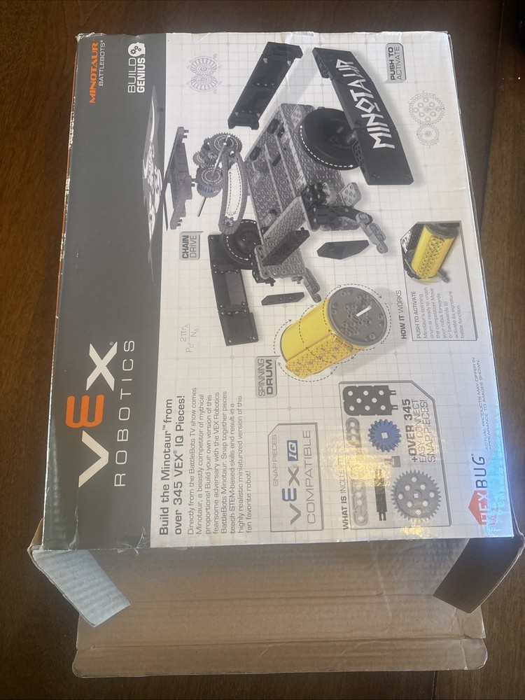 Hexbug Vex Robotics Battlesbots Construct - Minotaur Battlebots