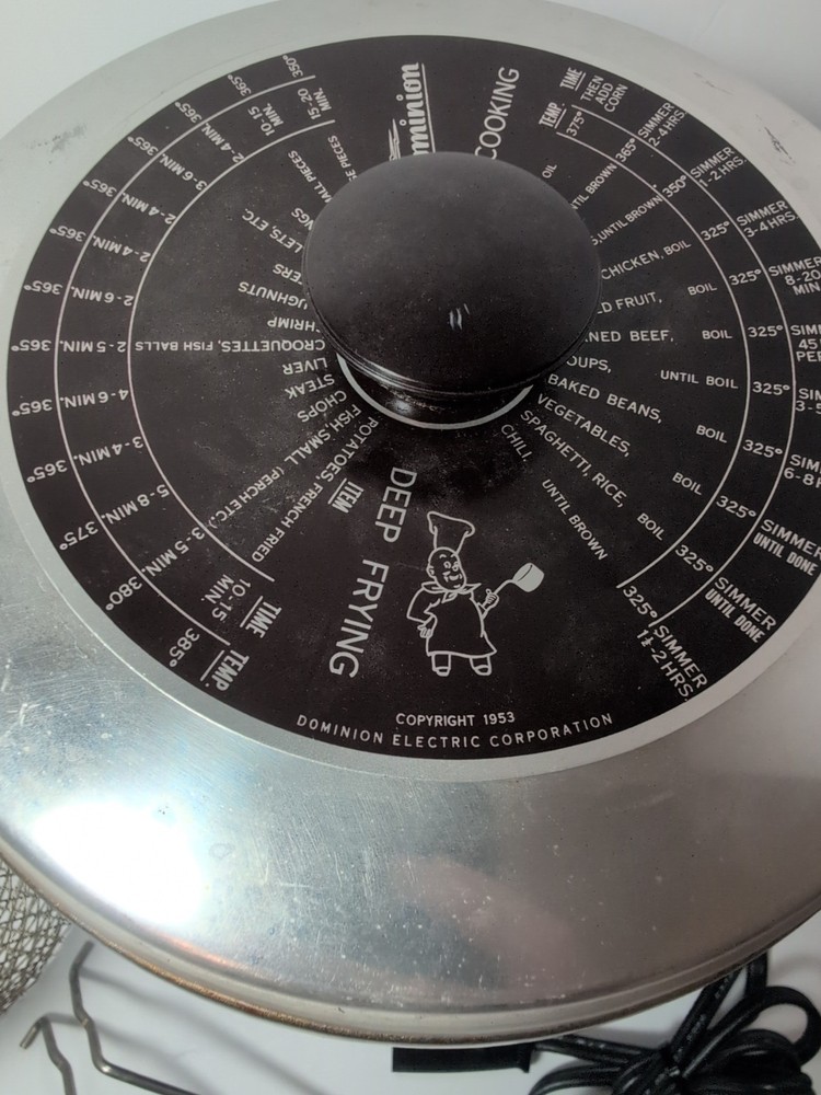 Vintage 1953 Dominion Multi Cooker - Working