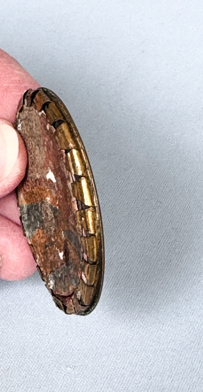 19C French General Louis-Eugene Cavaignac Miniature Portrait, Napoleon III