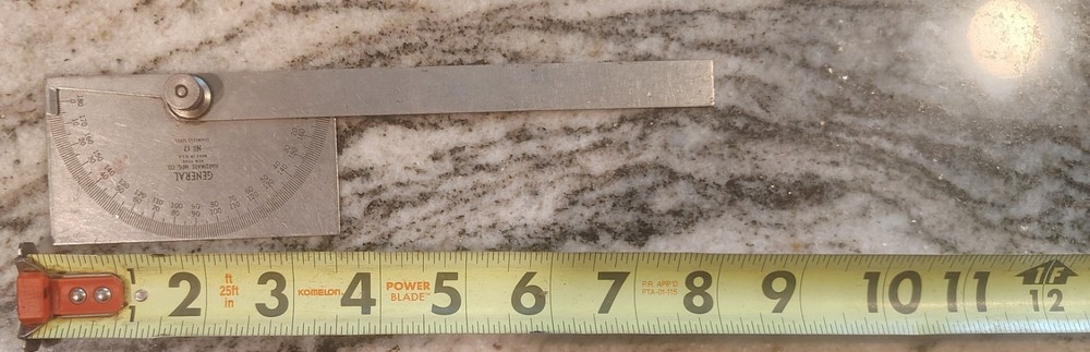 🔨GENERAL NO 17 PROTRACTOR MACHINIST/ TOOLMAKER