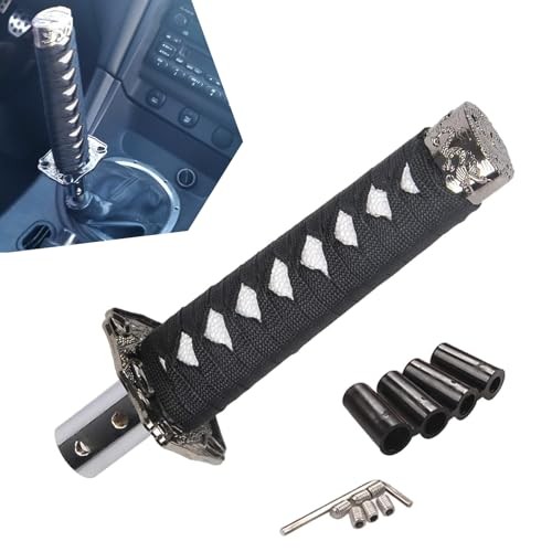 Sword Shift Knob, Personalized Katana Samurai Shift Gear, 1 PC Black & White