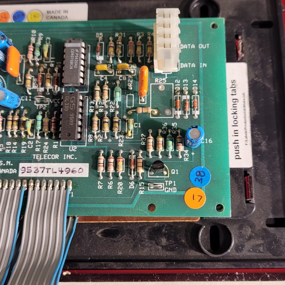 Telecor DCLK Digital Clock Rev 6 Circuit Board Screen