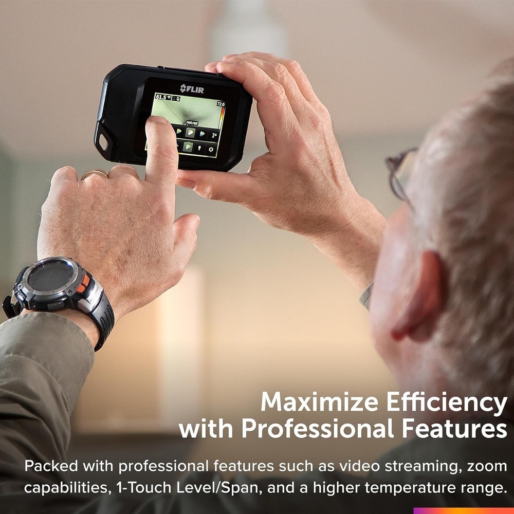Professional Portable Thermal Camera - 160x120 Resolution & 2-10