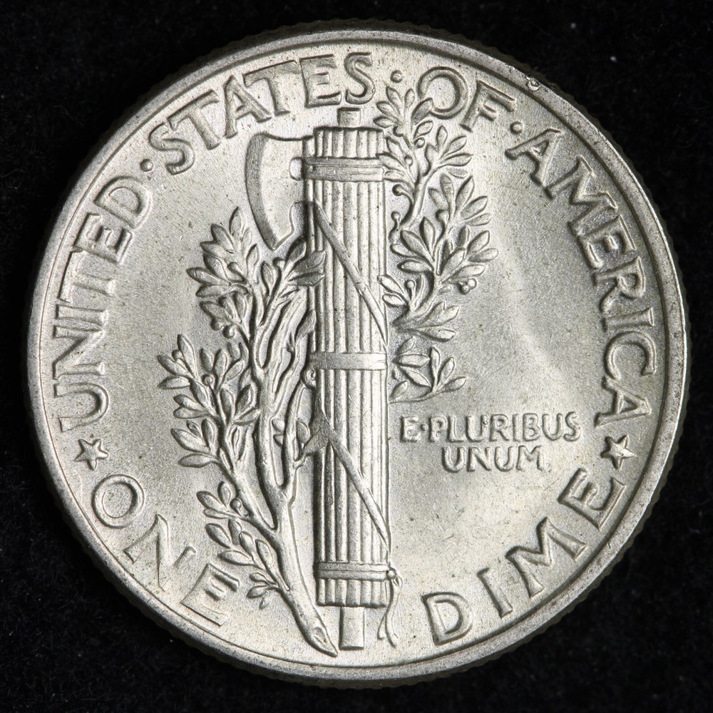 1944 Mercury Silver Dime GEM BU *UNCIRCULATED* MS E238 GH
