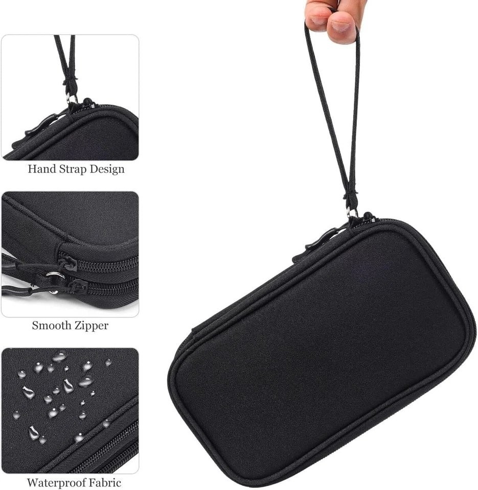 Portable Electronic Organizer Travel Cable Storage Bag Cord Case Accessories US