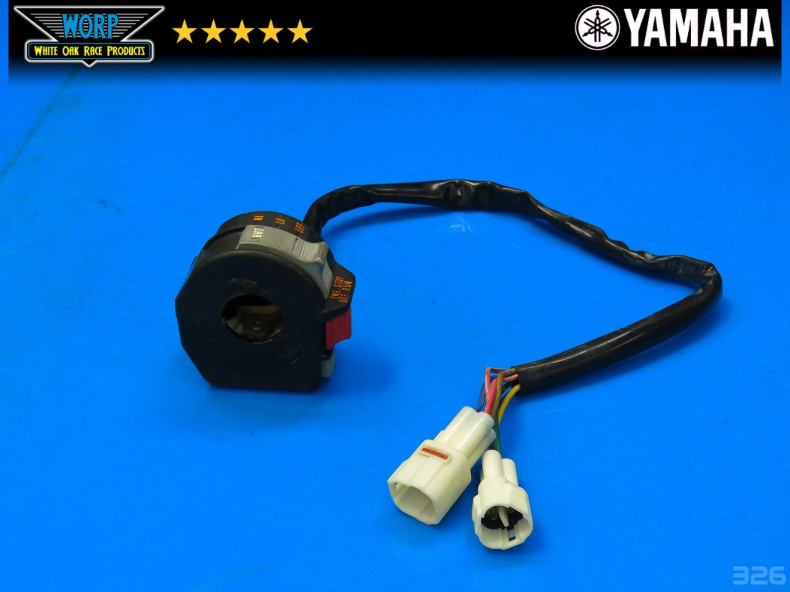 2002 YAMAHA BEAR TRACKER 250 YFM250X HEADLIGHT HIGH LOW START KILL SWITCH 02-04