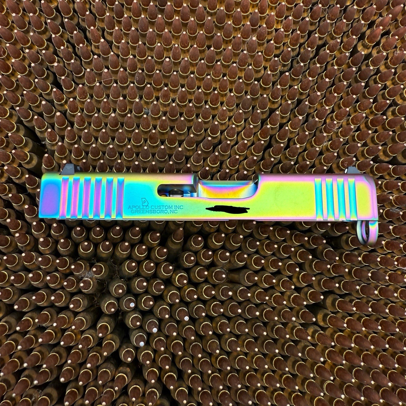 Glock 43X Factory OEM Rainbow PVD Stripped Slide Fit Model 43 or 48 NEW USA