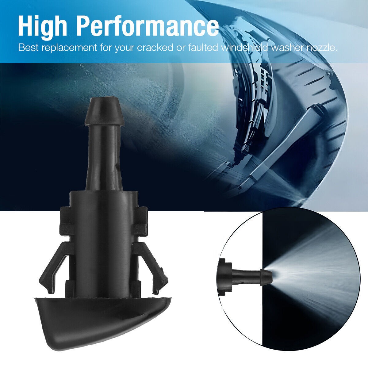 Windshield Washer Squirter Nozzle Spray for Chrysler Dodge Ram 4805742AB USA