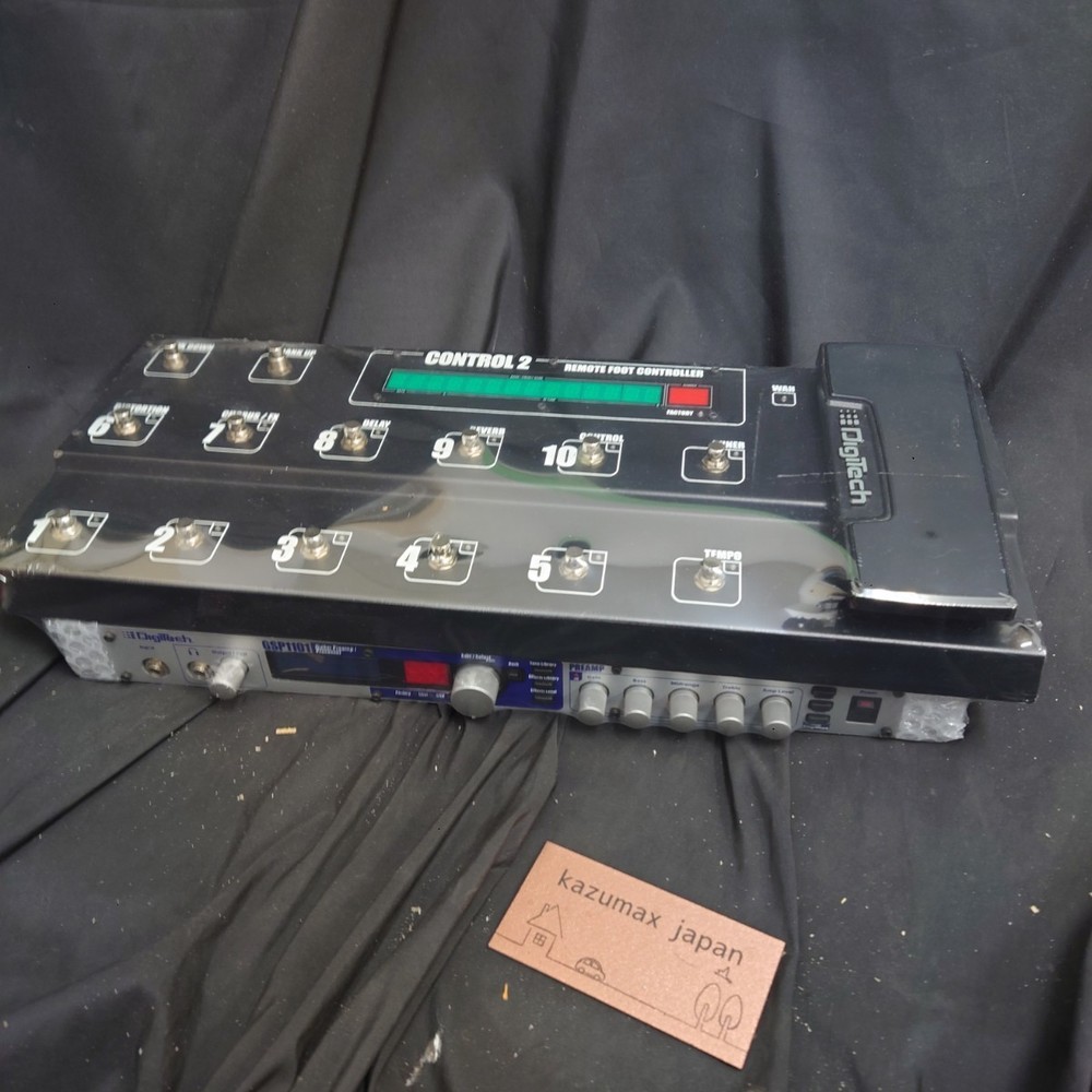 Digitech GSP1101 Multi Effects Processor Rack Guitar with Control 2 Foot Control