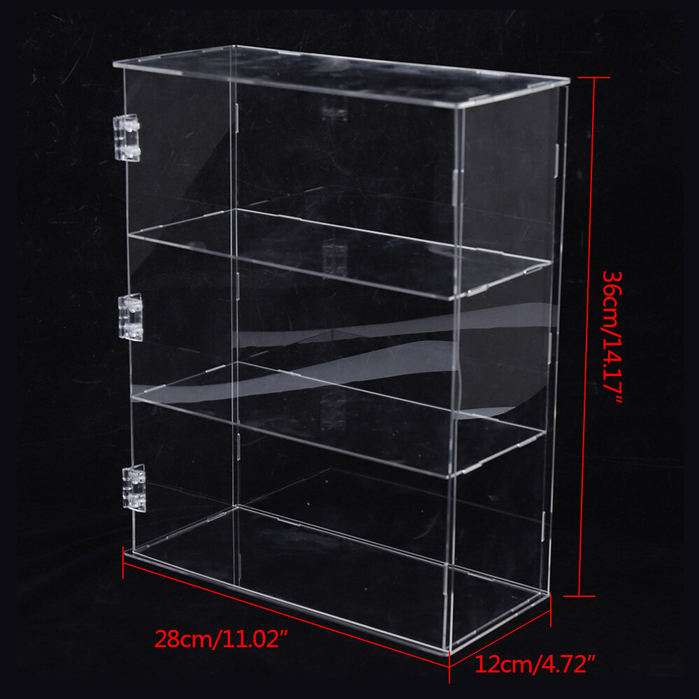 Clear Acrylic Display Box Bakery Pastry Display Case Donut Display Shelf Cake
