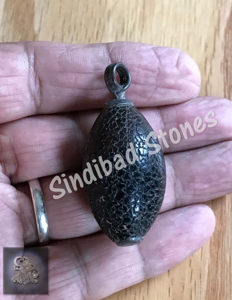 Antiques Sulaimani Agate Yemeni Original - عقيق سليماني يمني أصلي، خرزة انتيكة