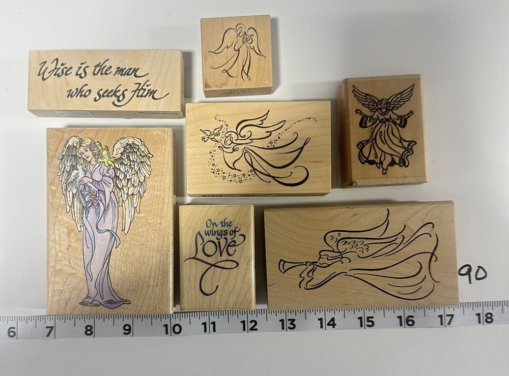 Stamps Crafting Card Making Angels