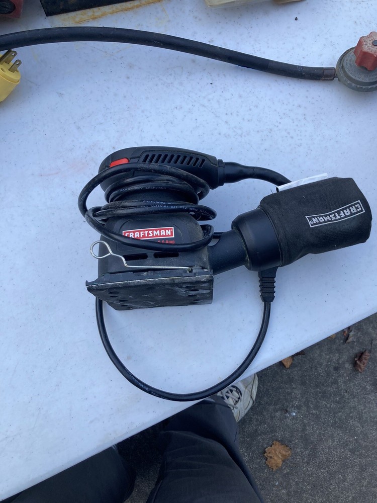 craftsman palm sander. 1/4 Sheet Sander.