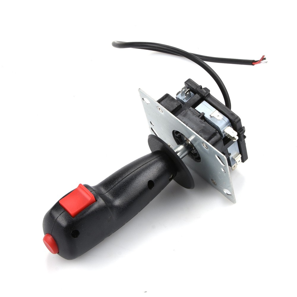 Arcade Game Cabinet Flight Stick Joystick Trigger w/ Microswitch NO Vibration nn