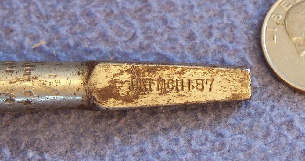 Patent 1887 split countersink brace bit S.T.D. Co.