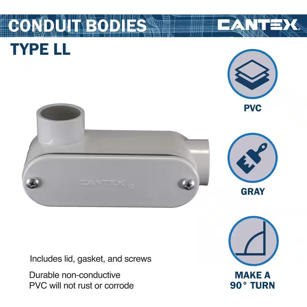 1 In. LL Conduit Body
